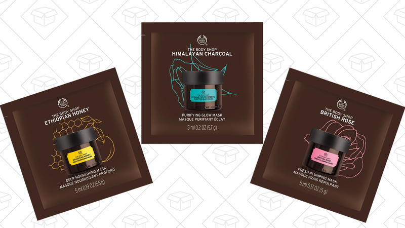 The Body Shop Expert Facial Masks, 3 for $5